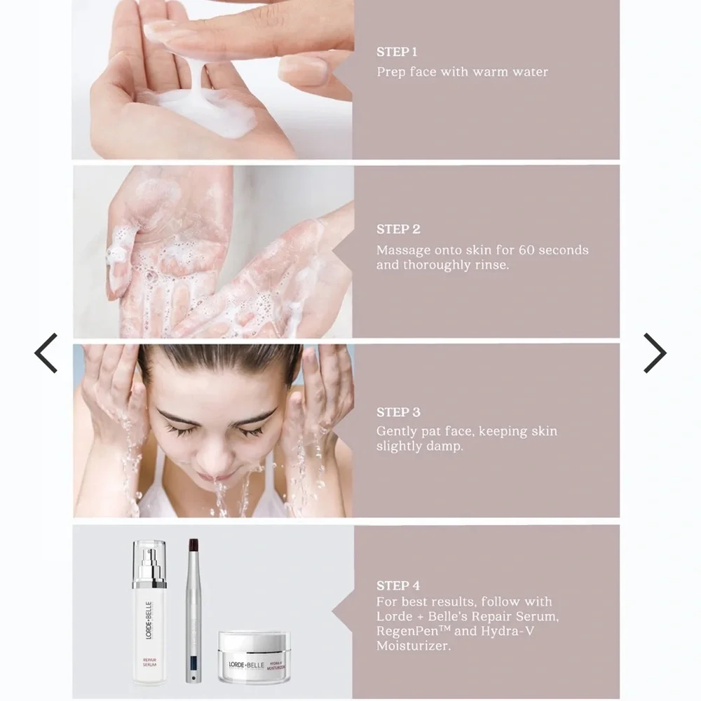 Lorde + Belle  Hydrating Cleanser
